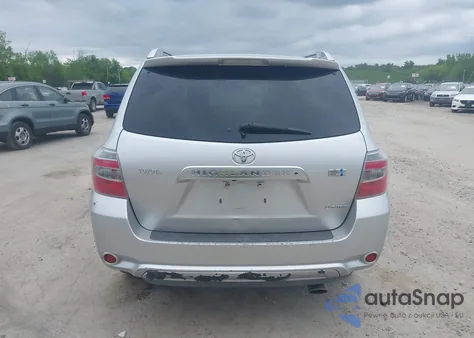 2008 Toyota Highlander Hybrid Limited из США, поврежденный, VIN JTEEW44A782001382